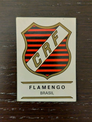 Αυτοκόλλητο Flamengo Brasil γνήσιο Panini σαν καινούργιο