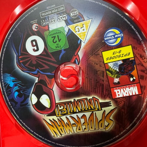 Spider-Man Unlimited DVD like new, complete animated series