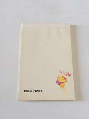 Small letter writing pads new, set of 2 pieces