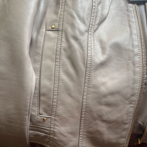 Vero Moda leather jacket new, grey brown