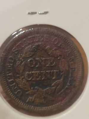 USA 1 Cent 1846 Coin used