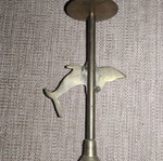Candlestick with dolphin used