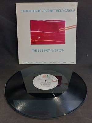 David Bowie/Pat Metheny Group This Is Not America βινύλιο μεταχειρισμένο, rock