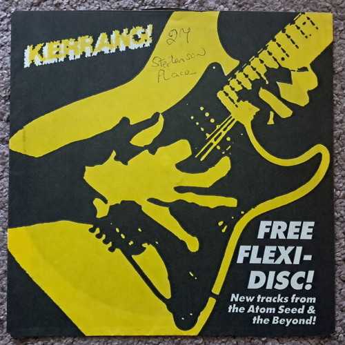 Atom Seed So Good / The Beyond Sacred Garden 1991 Kerrang! Flexi-Disc