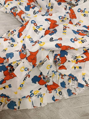 Children's bedding set handmade, cotton fabric