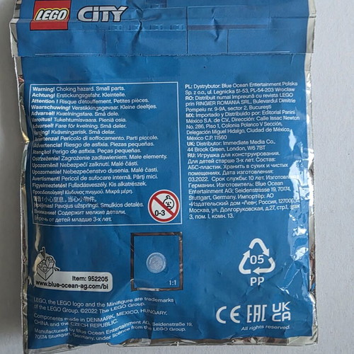 Lego City 952205 Astronaut polybag