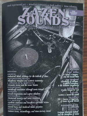 Zazen Sounds magazine issue 32, ambient and dark music