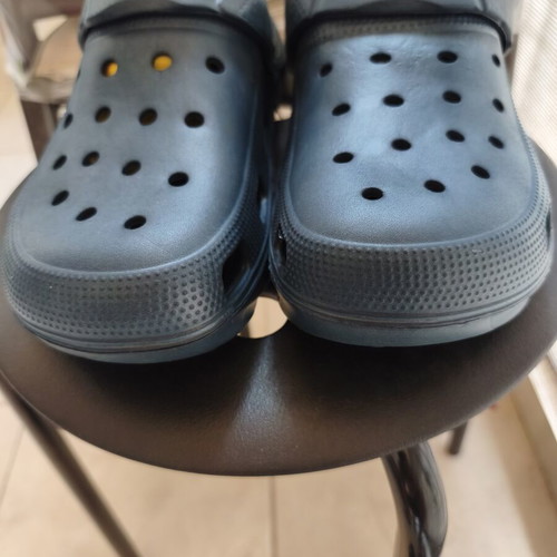 Gezer clogs size 43 new, blue, lightweight with high sole