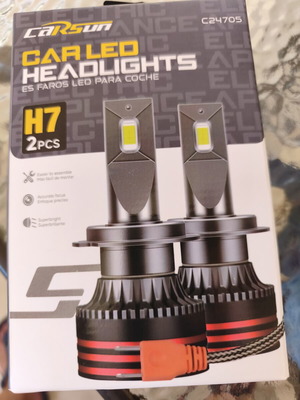 Car LED headlights H7 63W, set of 2