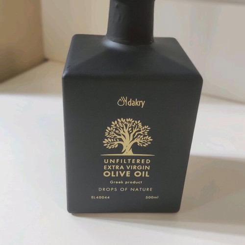 Dakry Extra Virgin Olive Oil 500ml New, Unfiltered from Messinia