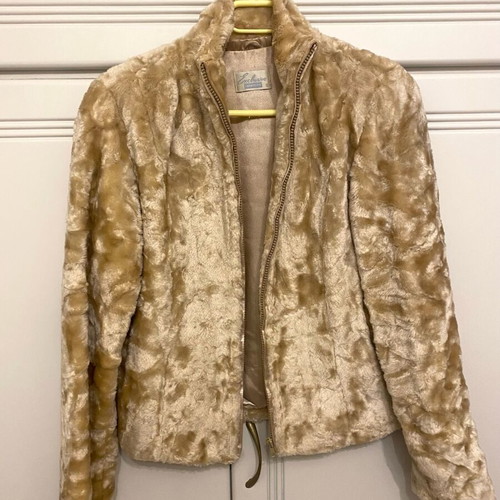 Raxevsky fur coat size S like new, gold