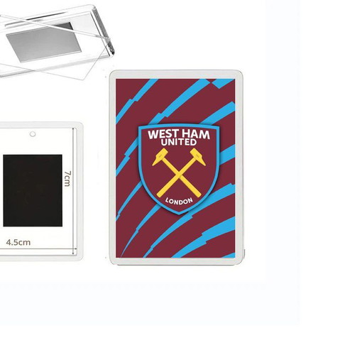 Μαγνητάκι West Ham United με διάφανη ακρυλική κορνίζα φωτογραφιών