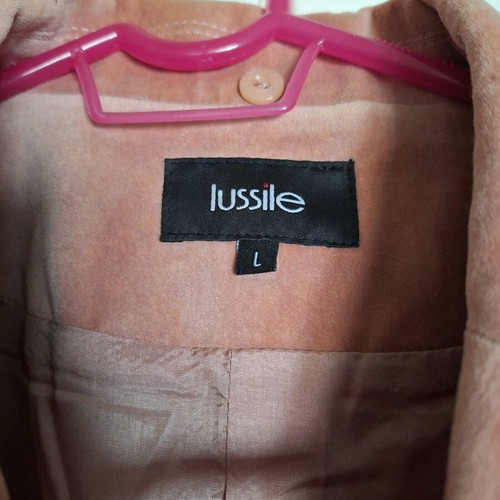 Lucille dusty pink short jacket like new, size L