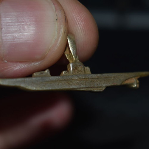 Silver U-Boat German patriotic used