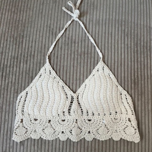Knitted top Shein cream, like new