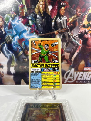 Κάρτα Marvel Doctor Octopus Official Top Trump νέα, μεμονωμένη
