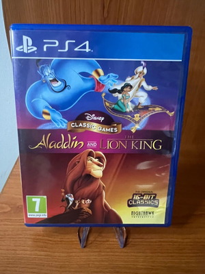 Disney Classic Games Aladdin and The Lion King PS4 употребявана