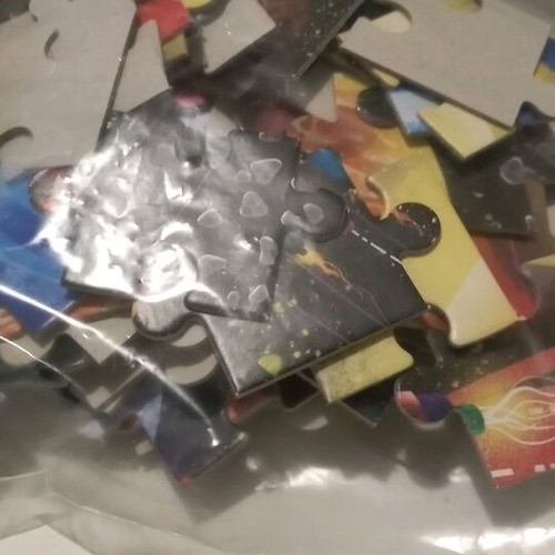 Puzzle Journey to the Solar System like new, 2 puzzles of 70 pieces