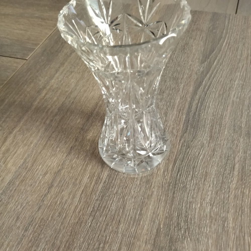 Crystal vase in excellent condition