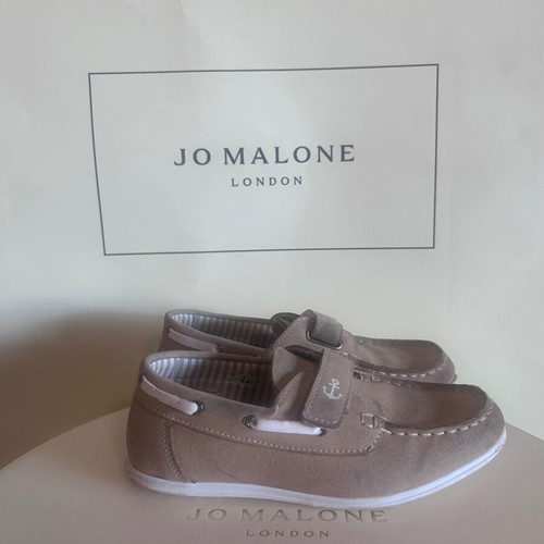 Orchestra Saxo Blues beige kids moccasins boat shoes size 34 used