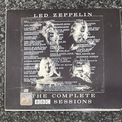 Led Zeppelin The Complete BBC Sessions 3CD like new, rock