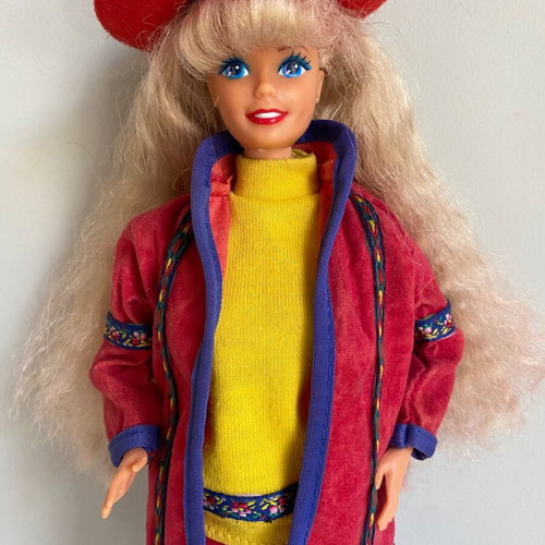 Mattel Barbie doll United Colors of Benetton 1990 used
