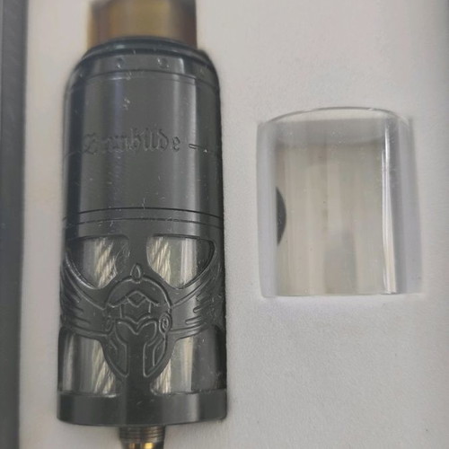 Brunhilde 1o3 RTA By Vapefly used, black steel