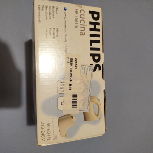 Philips Cucina HR 1561/6 Hand Mixer new with 4 beaters and stand
