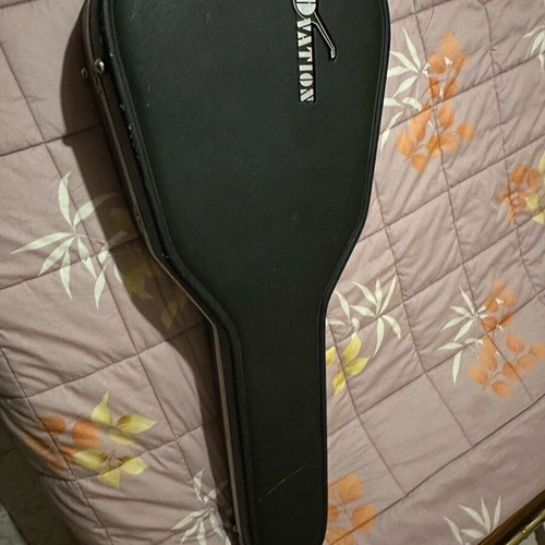 Ovation ADAMAS W 597 electro-acoustic guitar used with hard case