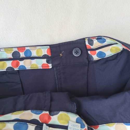 Boden women's chino shorts size 38L W32" blue stretch