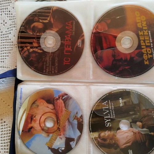 Collection of 72 DVD Western and action movies like new with case