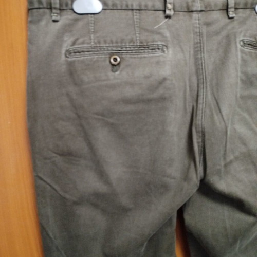 Massimo Dutti men's dark brown jean-style pants XL like new