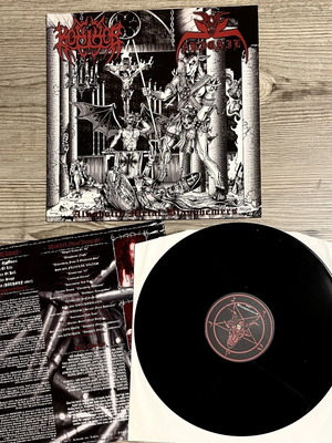 Korihor / Abigail Alkoholik Metal Blasphemers LP μεταχειρισμένο limited edition βινύλιο