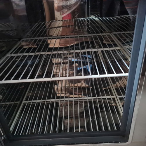 Professional Inox Counter Refrigerator 120x60cm 2 Doors New