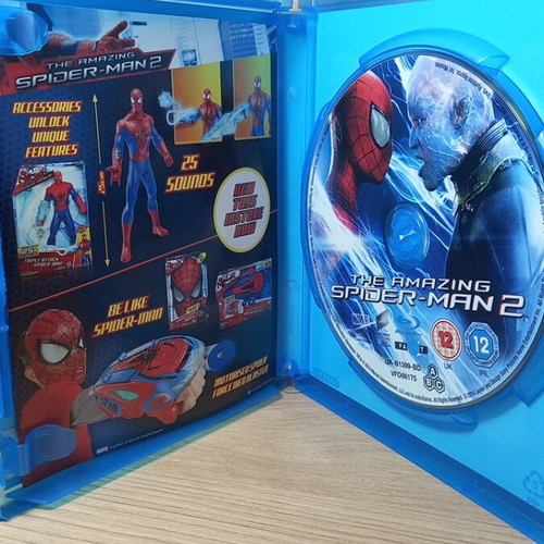 The Amazing Spider-Man 2 Blu-ray with English subtitles