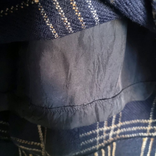 Vintage wool skirt blue like new