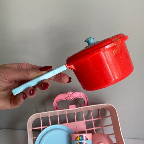 Vintage Mother’s Helper Children Dish Play Set like new