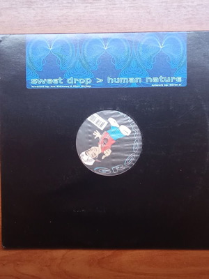 Maxi Single Sweet Drop Human Nature vinyl record used, 1990s dance electronic