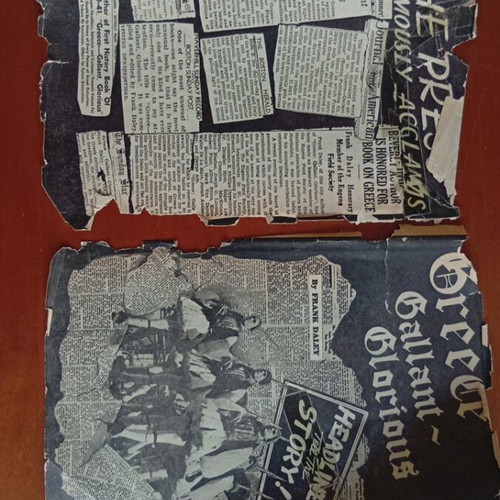 Greece—Gallant Glorious 1st Edition 1941 book by Frank Daley