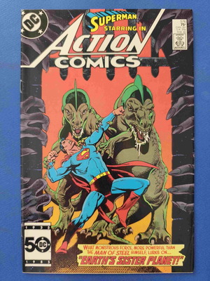 Action Comics 576 used, grade VF-