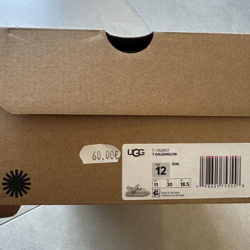 Ugg Australia children's sandals size 30, like new, beige