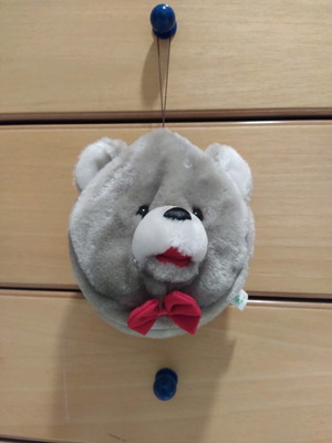 Plush CD case used, collectible, holds 10 CDs