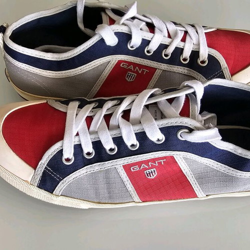 Gant sneakers shoes new, size 42, gray and red