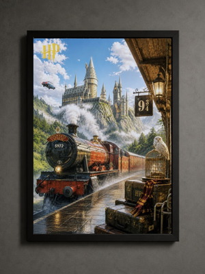 Harry Potter framed poster 30x40cm new