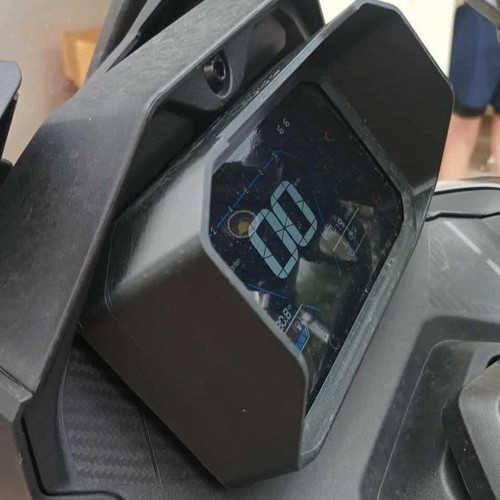 LCD screen shade for Voge SR1/SR2 ADV 3d Print