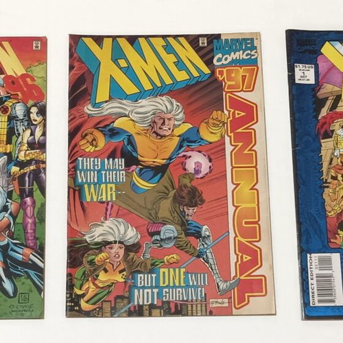 X-Men Marvel Comics special edition issues set