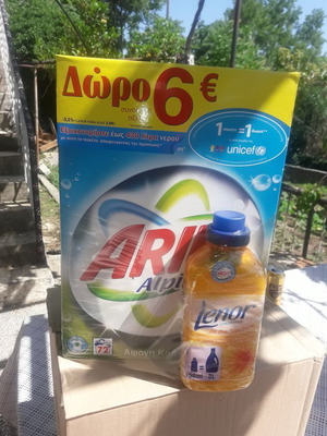 Ariel 72 пранета и Lenor 3L