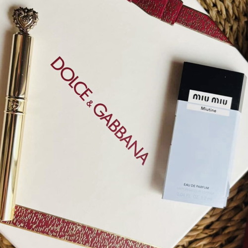 Dolce & Gabbana Flawless Everink Liner and Miu Miu Eau de Parfum gift set new