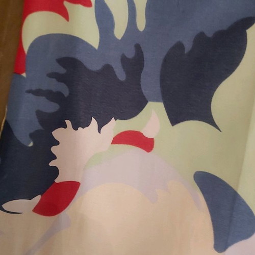 Tommy Hilfiger dress colorful used, silk, size M