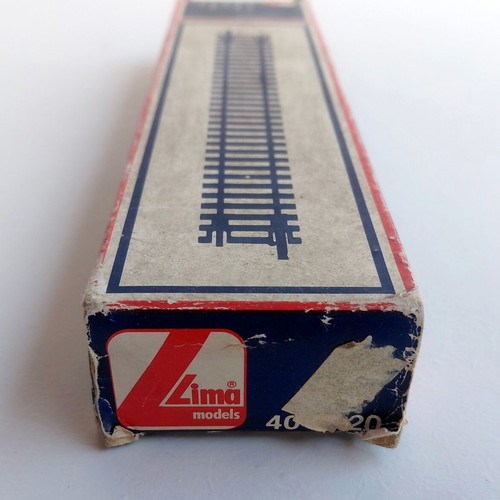 Lima Train Straight Tracks new, pack of 12 from 1983